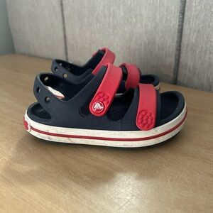 Toddler size 8 Crocs sandals